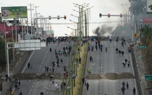 Ecuador enfrentamiento