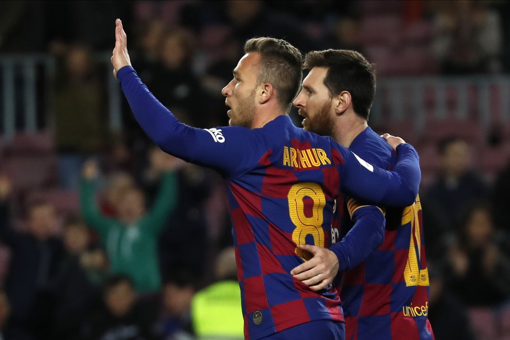 Barcelona se sacude y golea a Legan&eacute;s en la Copa del Rey