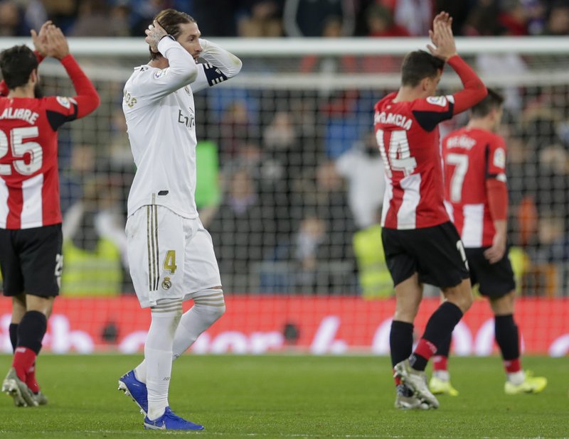 real madrid cierra el a&ntilde;o sin goles frente al athletic club