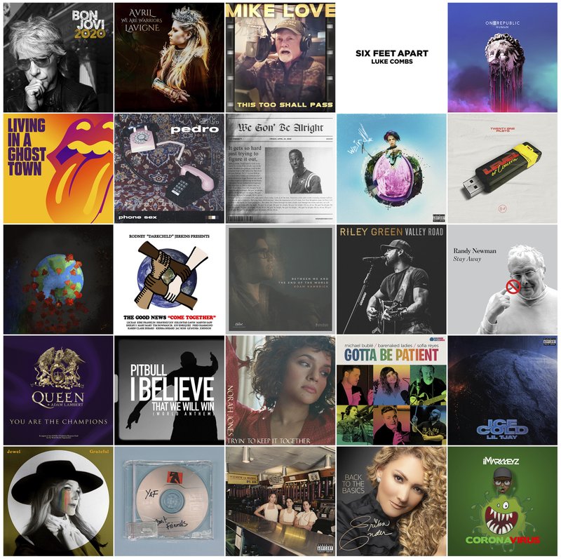 Cuarentena inspira a grandes músicos