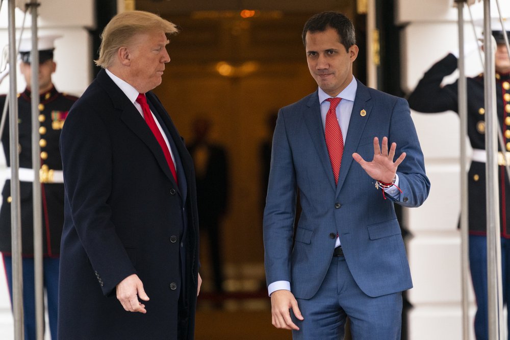 Juan Guaid&oacute; se re&uacute;ne con Donald Trump en la Casa Blanca